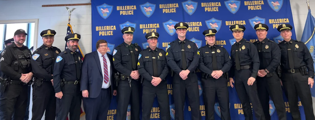 Billerica Police Promote Four to Rank of Sergeant – Billerica Police | MA